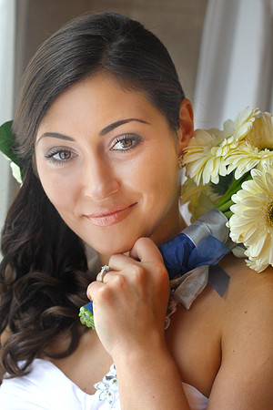 Bride's portrait