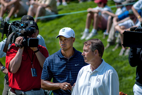 Tiger Woods and John A. Boehner- Speaker of the United States House of Representatives